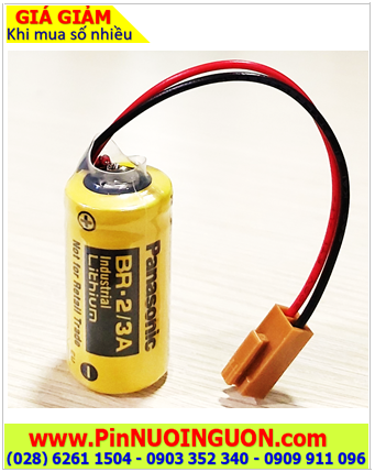 FANUC IC693ACC301; Pin nuôi nguồn GE FANUC IC693ACC301 lithium 3v 2/3A 1200mAh (NHẬT)